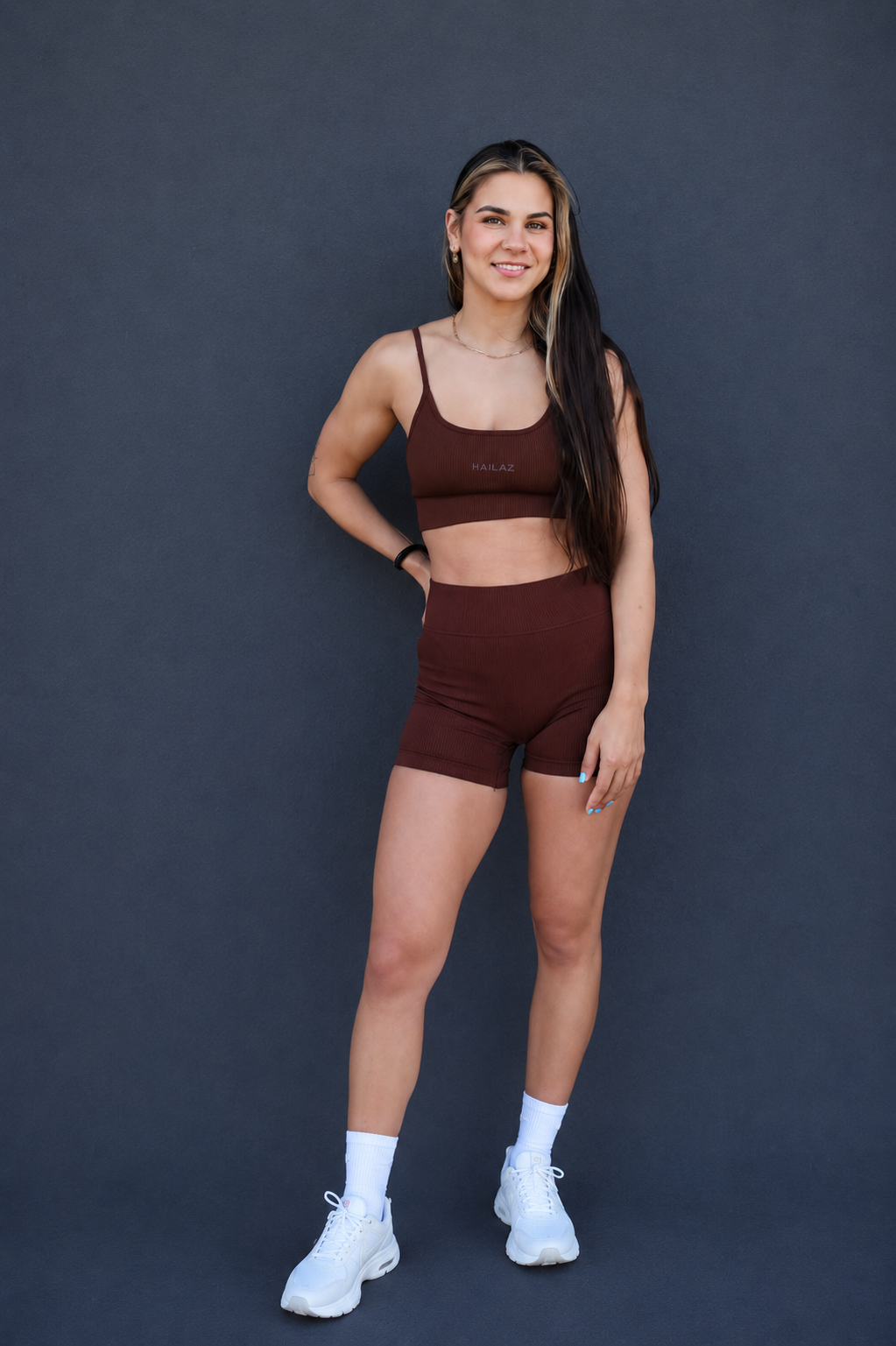 Aimee Ribbed Shorts