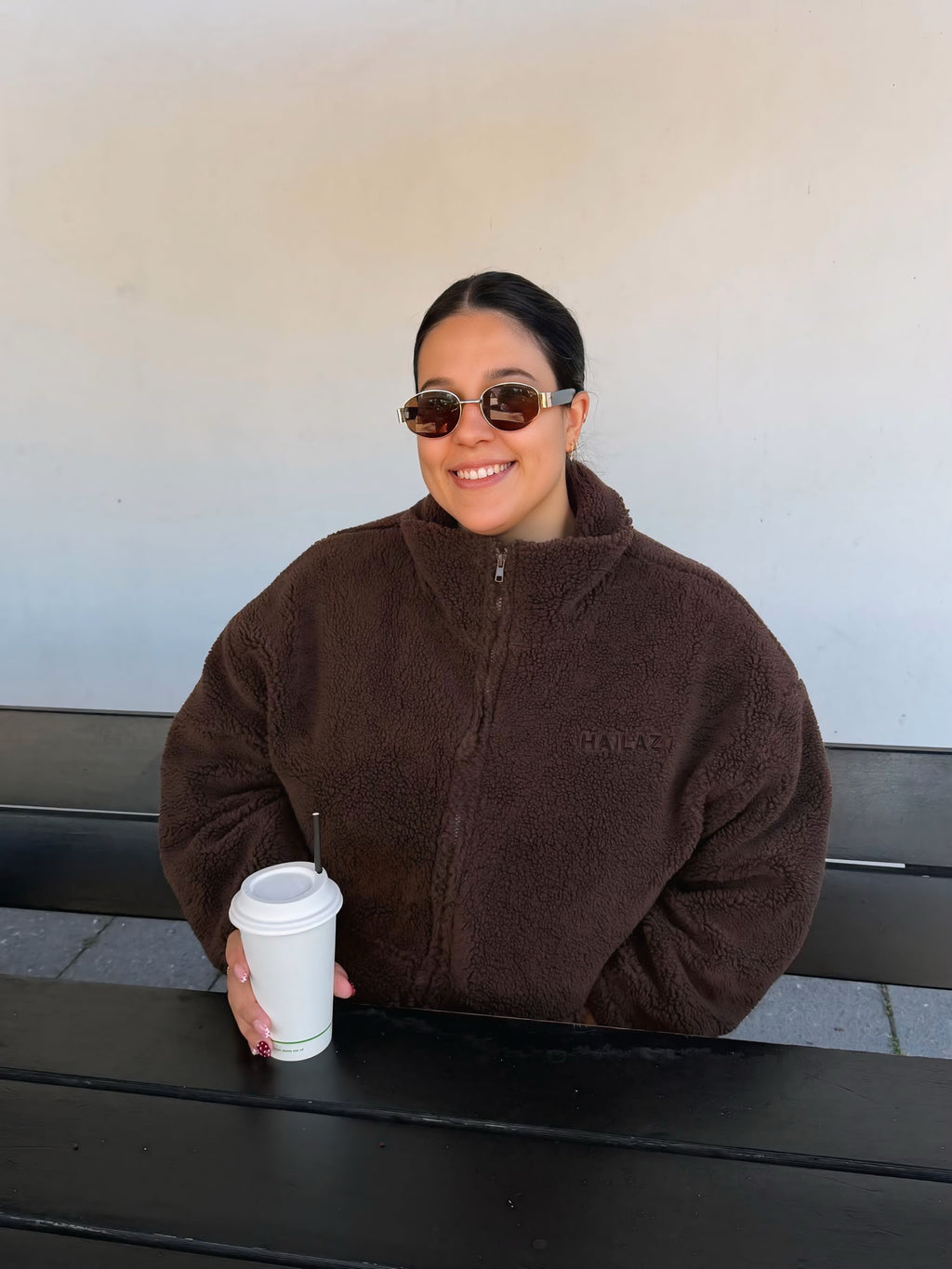 HAILAZ Teddy Bear Jacket