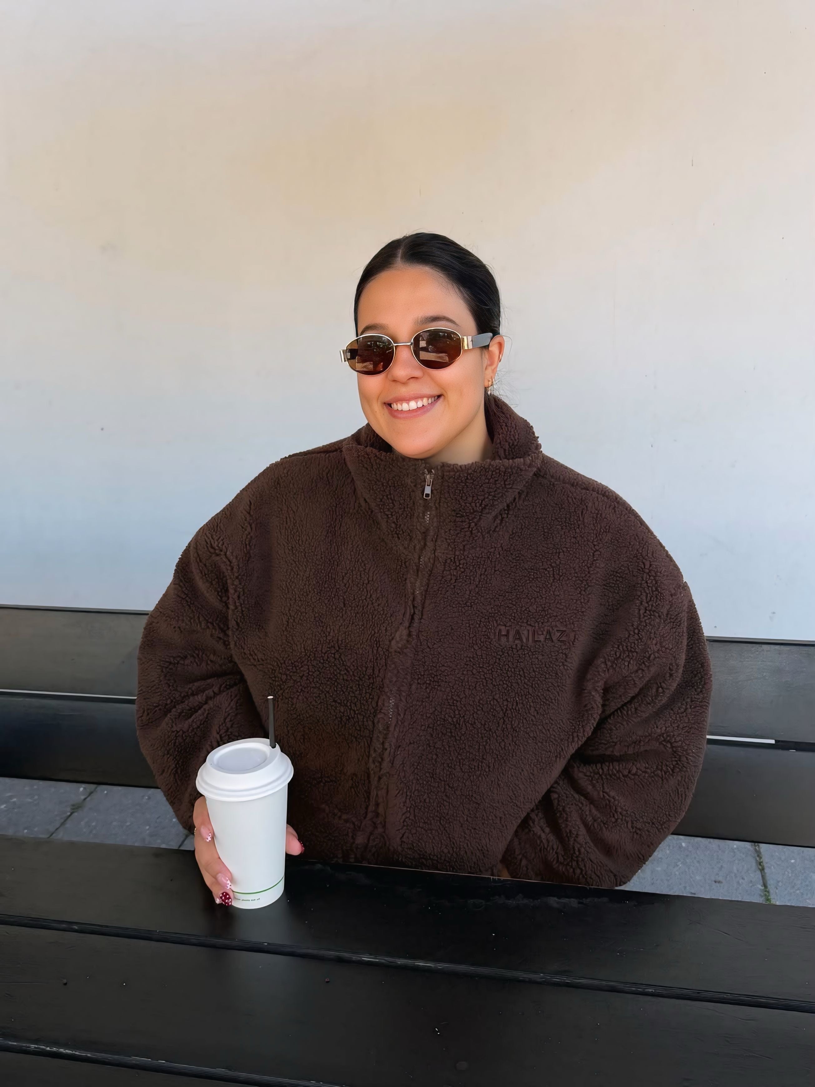 HAILAZ Teddy Bear Jacket