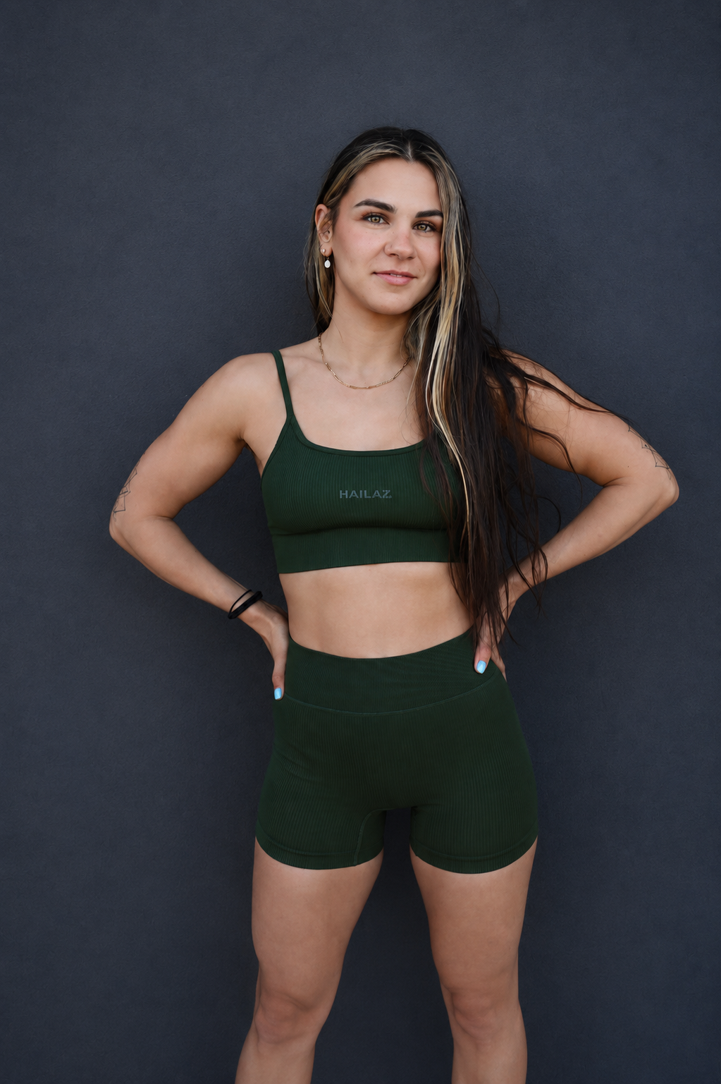 Aimee Ribbed Shorts